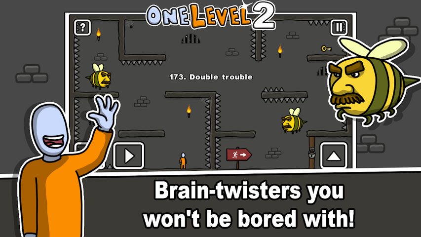 Screenshot 3: One Level 2 Stickman Jailbreak