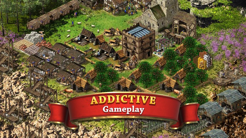 Screenshot 1: Stronghold Kingdoms Castle Sim