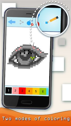 Screenshot 3: Pixyfy: pixel art, color by number, coloring games