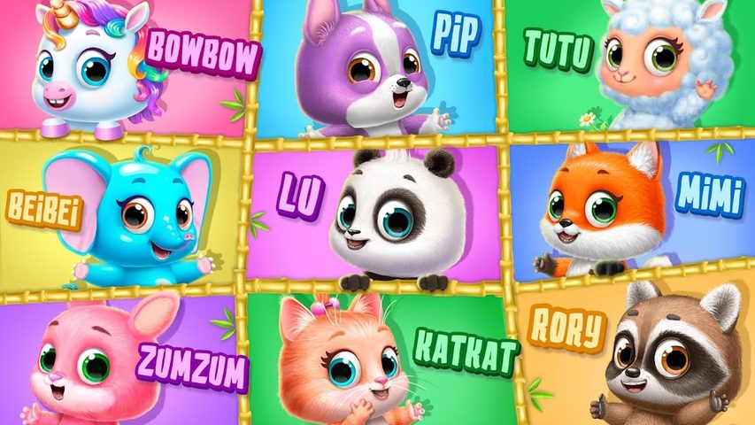 Screenshot 2: Panda Lu Treehouse - Build & Play with Tiny Pets