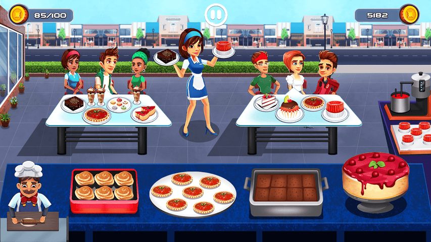 Screenshot 5: Cooking Cafe - Food Chef