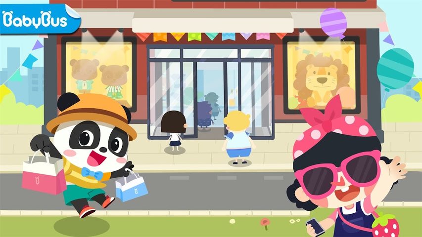 Screenshot 1: Little Panda's Town: My World