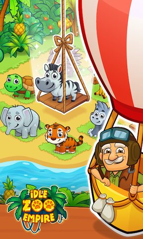 Screenshot 2: Idle Zoo Empire: Happy Animal in Wild Away Park