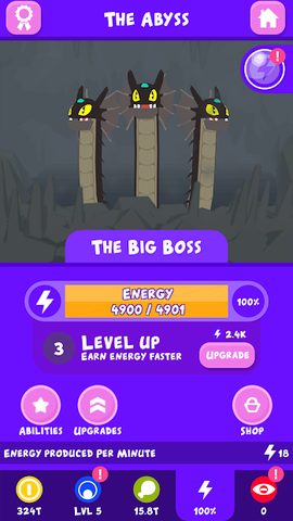 Screenshot 4: Hotel Slime - Clicker Game