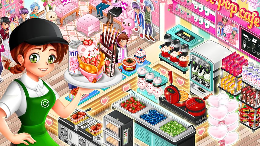 Screenshot 1: Cafe Panic: Cooking games