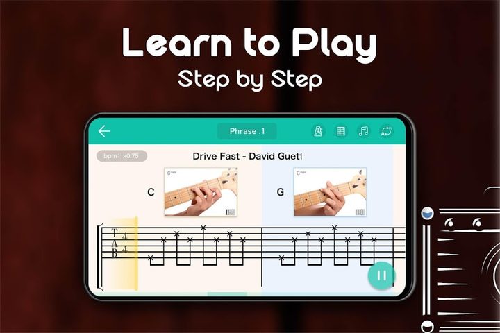 Screenshot 8: Real Guitar - Free Chords, Tabs & Music Tiles Game