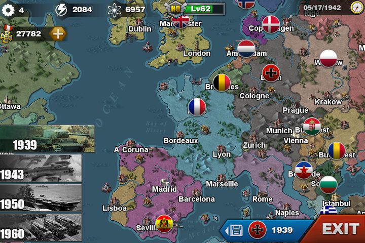 Screenshot 3: World Conqueror 3-WW2 Strategy
