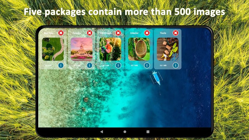 Screenshot 8: Residential Gardens Merge Puzz