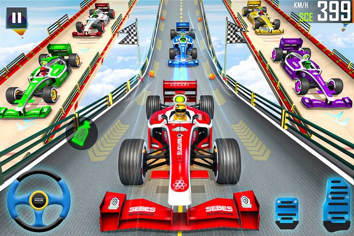 Screenshot 5: Formula Car Stunts - Car Games