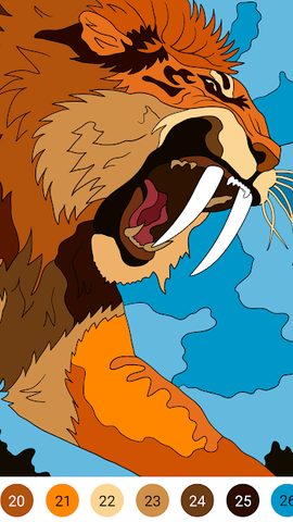 Screenshot 5: Dinosaur Coloring Book – Encyclopedia for Kids