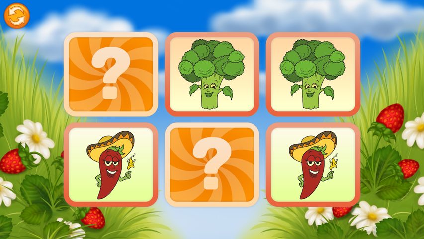 Screenshot 5: Pairs Match - Fruits
