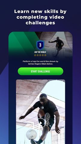 Screenshot 3: Just Football - Challenges, Skills & Gaming