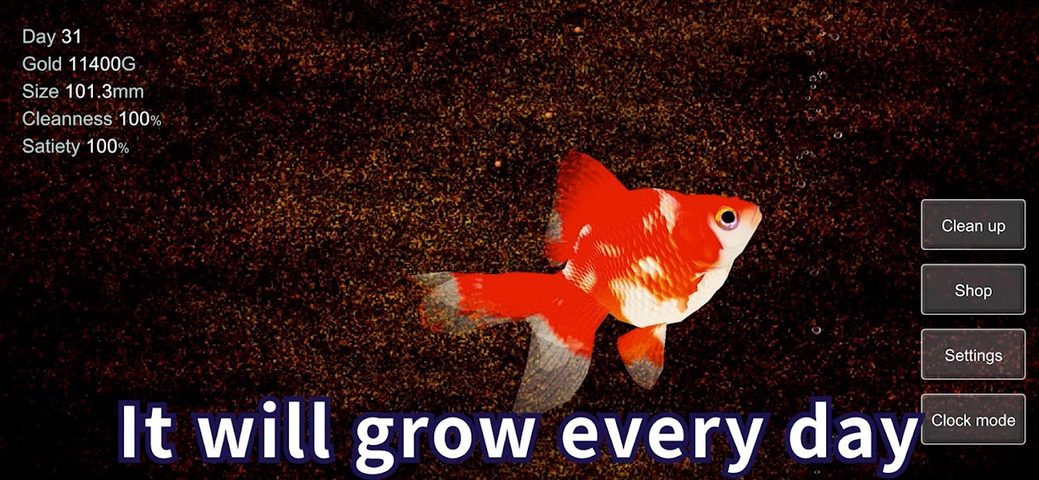 Screenshot 5: Goldfish 3D Relaxing Aquarium