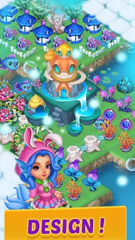 Screenshot 5: Merge Mermaids-magic puzzles