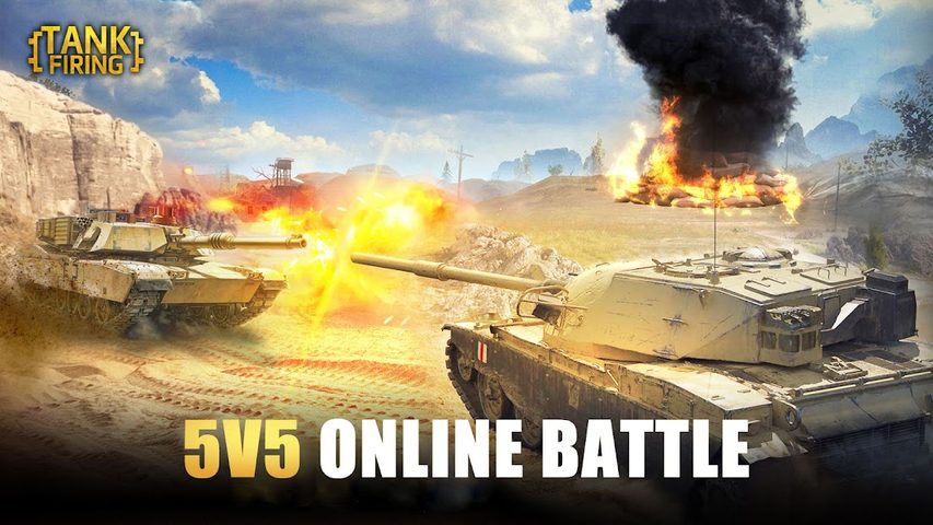 Screenshot 2: Tank Firing