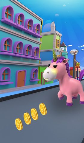 Screenshot 2: Unicorn Magical Running Mania