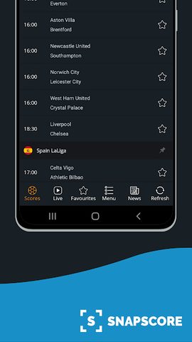 Screenshot 2: Livescore by SnapScore