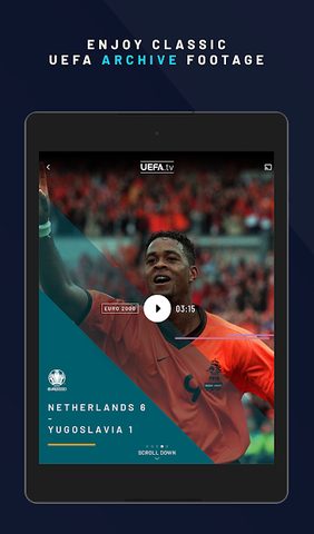 Screenshot 11: UEFA.tv Always Football. Always On.
