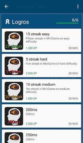 Screenshot 8: Reaction Time