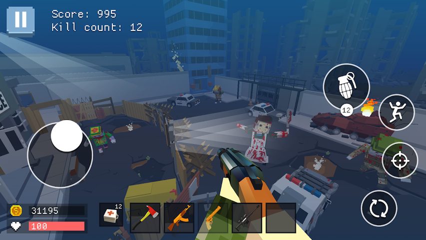 Screenshot 3: Pixel Combat: World of Guns