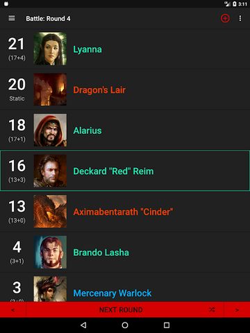 Screenshot 17: Initiative Tracker for D&D