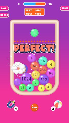 Screenshot 6: 2048 Merge Balls