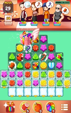 Screenshot 6: Sweet Jelly Puzzle(Match 3)