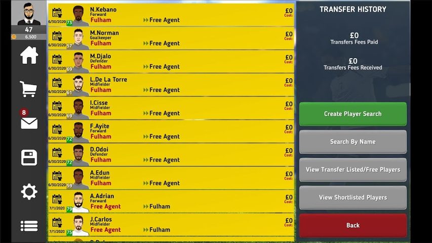 Screenshot 22: Club Soccer Director 2021 - Soccer Club Manager