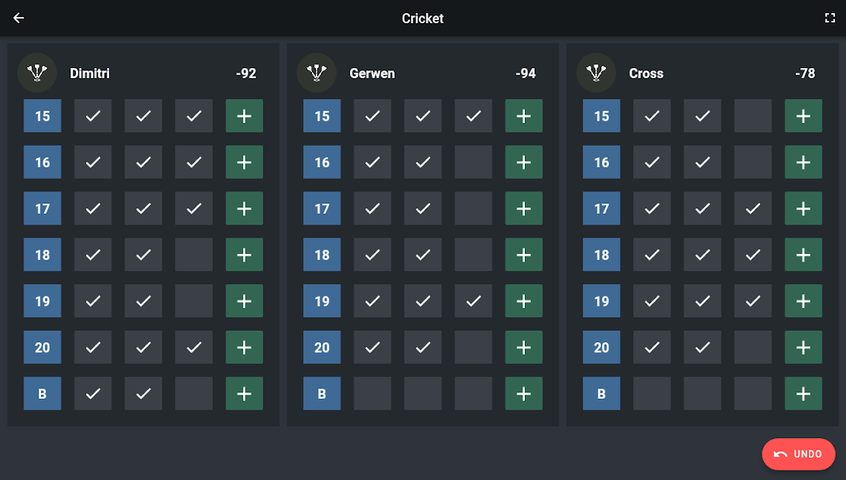 Screenshot 8: DARTS Scorer 2021