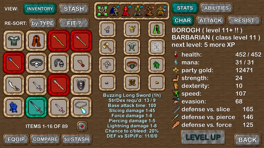 Screenshot 2: Dungeons of Chaos DEMO