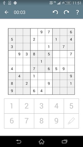 Screenshot 1: Sudoku - Classic Puzzle Game