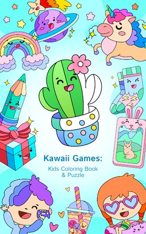 Screenshot 8: Kawaii Games: Kids Coloring Book & Puzzle