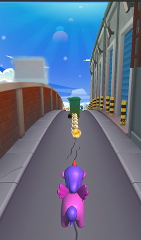Screenshot 1: Unicorn Magical Running Mania