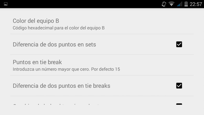 Screenshot 6: Voley Marcador