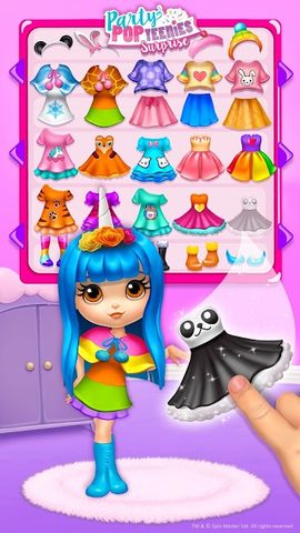 Screenshot 2: Party Popteenies Surprise - Rainbow Pop Fiesta