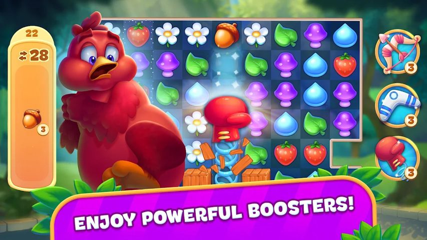 Screenshot 21: Brave Birds: Match 3 Puzzle