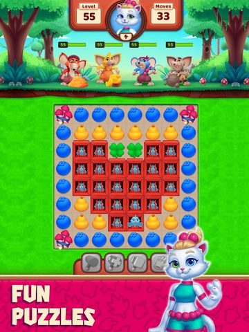 Screenshot 9: Cat Heroes - Match 3 Puzzle
