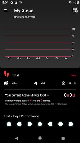 Screenshot 5: Q7 Wearables