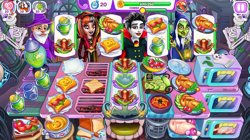 Screenshot 16: Halloween Madness Cooking Game
