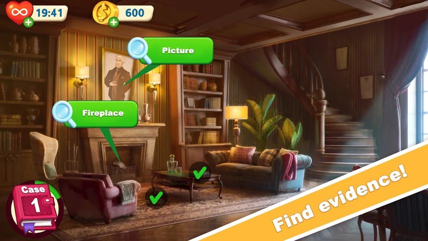Screenshot 13: Jane's Detective Stories: Detective & Match 3 Game