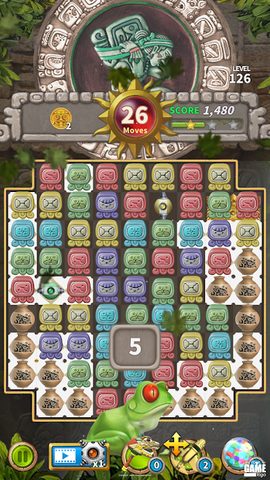 Screenshot 2: Glyph of Maya - Match 3 Puzzle