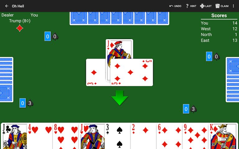 Screenshot 12: Oh Hell by NeuralPlay