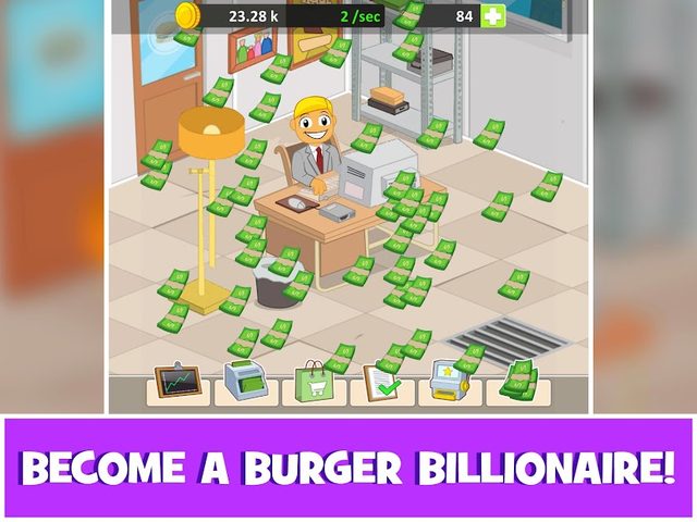 Screenshot 21: Burger Clicker - Idle Money Billionaire Business