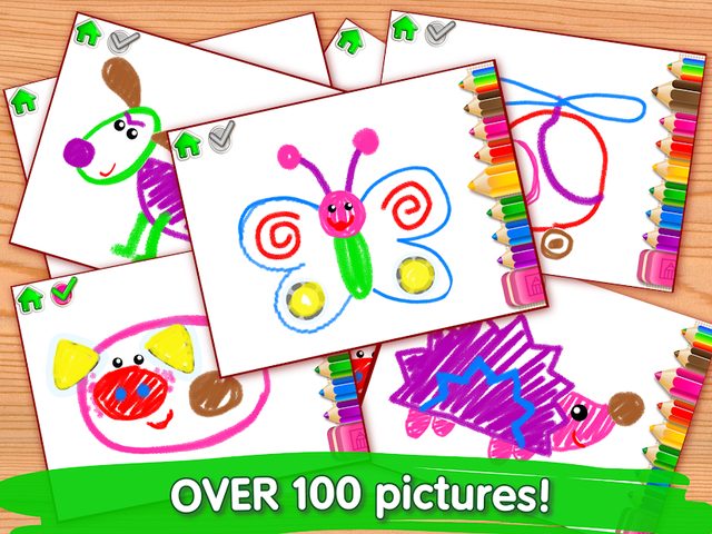 Screenshot 15: Bini Drawing for Kids! Learning Games for Toddlers