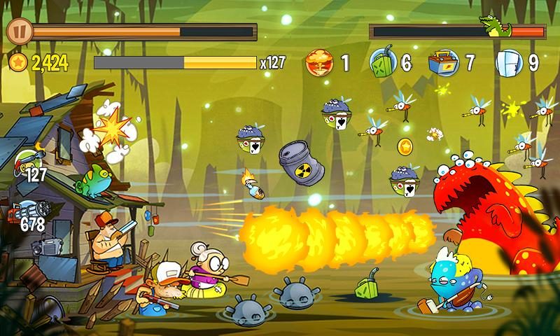 Screenshot 5: Swamp Attack