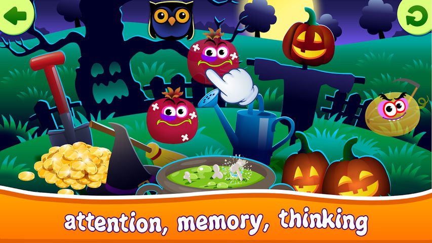 Screenshot 2: Funny Food! Educational Games for Toddlers 3 years