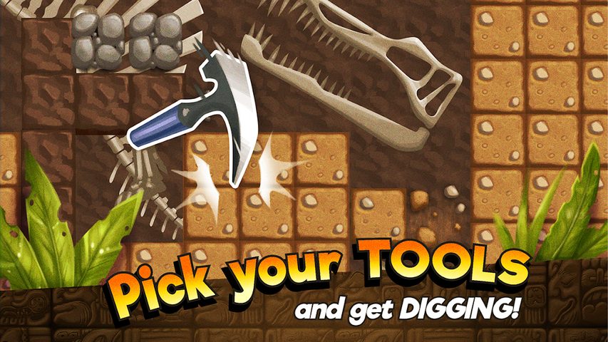 Screenshot 2: Dino Quest: Dig Dinosaur Game