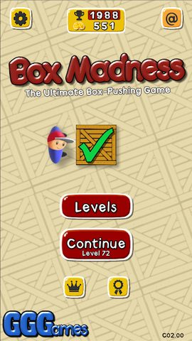 Screenshot 1: Box Madness - SOKOBAN