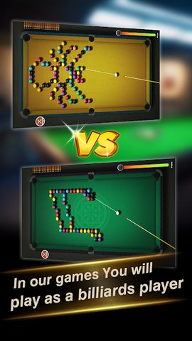 Screenshot 1: Billiards War:Fancy Impact