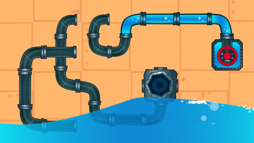 Screenshot 4: Water Pipes